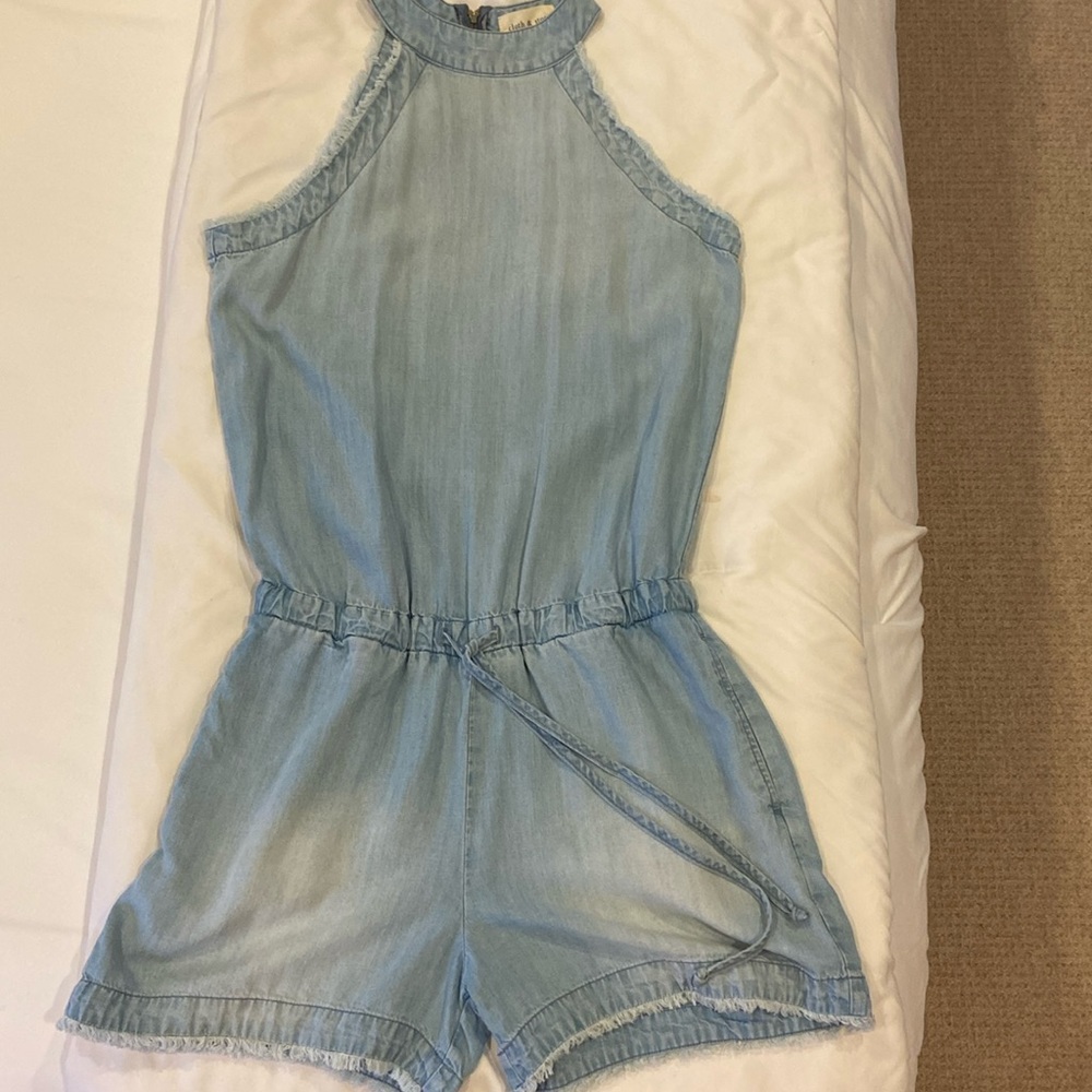 Cloth and stone romper. make offer